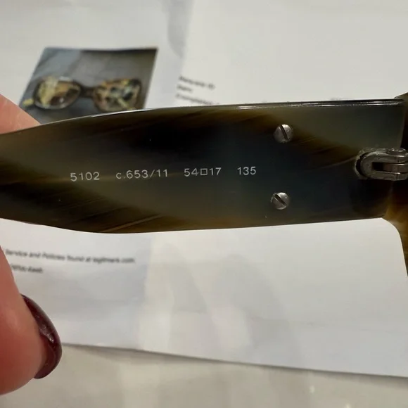 CHANEL Brown Marble Sunglasses 5102 - Picture 8 of 14